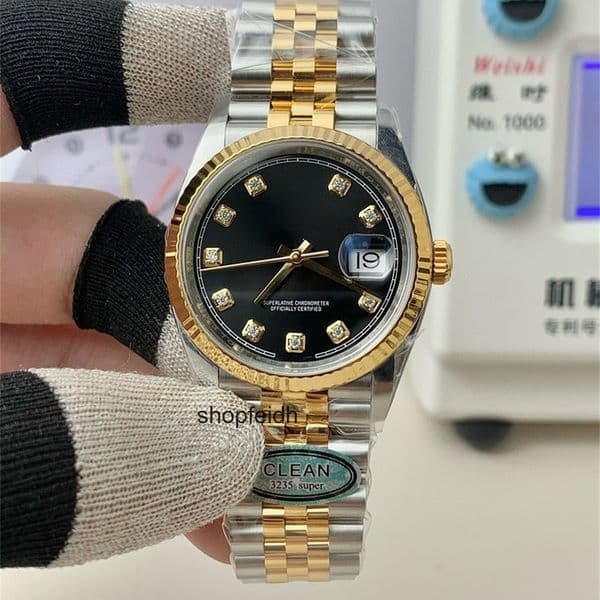 Top quality day date watch super clone watches 3255 mechanical movement mens watch designer watch sapphire glass 904L steel 40mm 36mm with box Y6K8