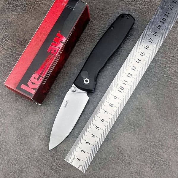 KS 2503 Folding Knife Sharp Cutting Hunting Survival Pocket Knife Portable Rescue Camping Outdoor Knife D2 Blade Aluminum Handle