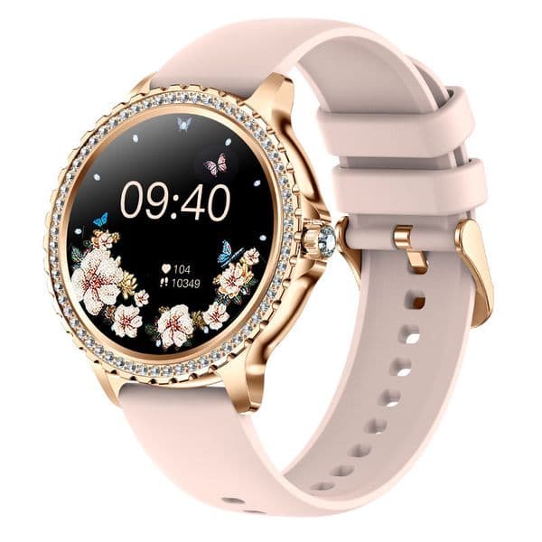 AMOLED Screen Smart Watch Heart Rate Blood Oxygen Fashion Ladies Bracelet 2023 Bluetooth Call Smartwatch Womoen For Android IOS