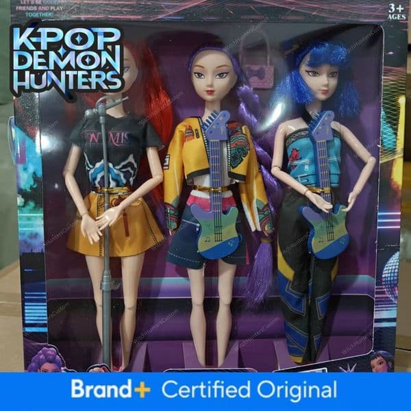 New Cross-Border Hit K-Pop Demon Hunter Girl Group Doll Lumi Mila Zoi Vinyl Figure Toy Direct From Manufacturer