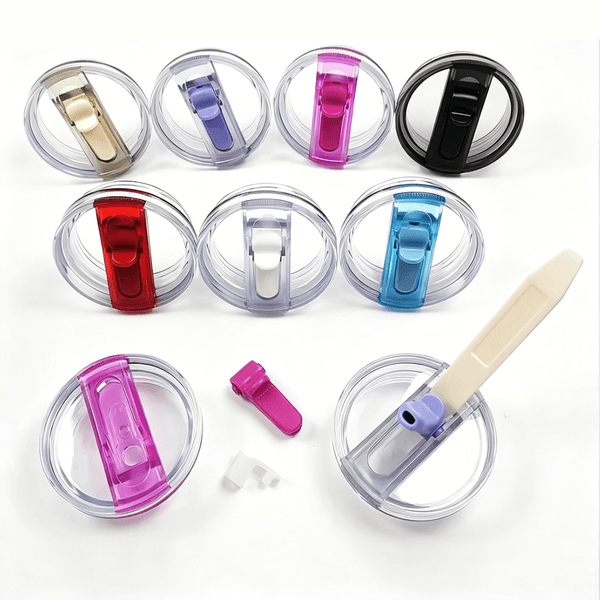 30oz 40oz Tumbler Flip Straw Replacement Lid Detachable Straw Lid Accessories Fit for 40 oz Travel Mug