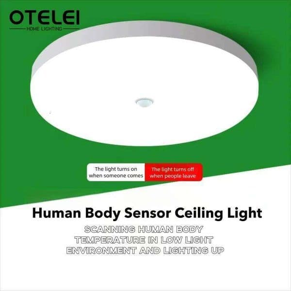 Motion Sensor LED Ceiling Human Infrared Sensing Home Garage Attic Front Door Corridor Staircase Warehouse Light