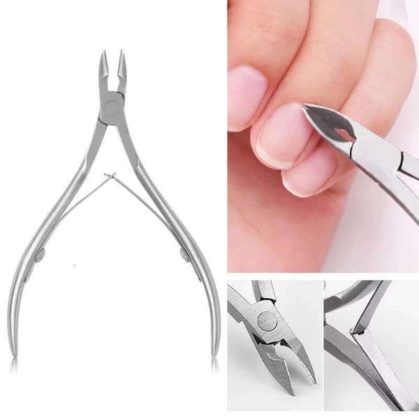 Professional Stainless Steel Cuticle Nipper Clipper Nail Art Manicure Pedicure Care Trim Plier Cutter Beauty Scissors Tools