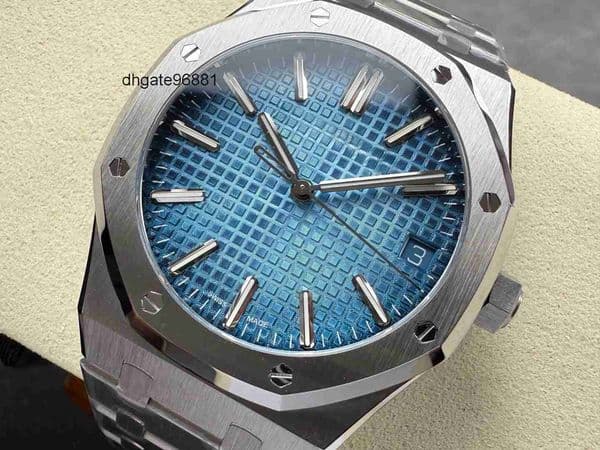Top quality royals oak watch mens watch 4302 mechanical movement 15500 15510 super clone watch watches men designer sapphire glass 904L steel 41mm with box 4MGE