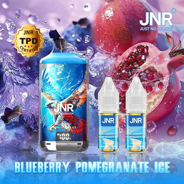 JNR Falcon-X+ 28000 - Mixed Berries Disposable Vape with Refill E-Liquid