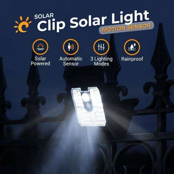 Non Perforated Solar USB Charging Clip Waterproof Courtyard Lighting Wall Outdoor Terrace Induction Lamp Convenient