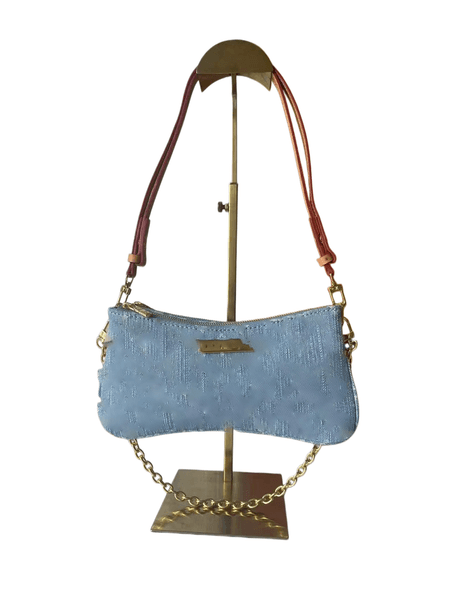 High quality luxurious designer handbag women classic fashionable denim fabric pillowcase style crossbody bag original women luxurious brand chain shoulder bag
