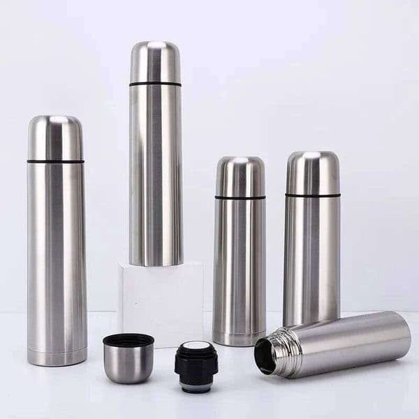 1 Piece 750/1000ML Stainless Steel 304 Vacuum Flasks Keep Warm&Cold Thermal Water Bottle Portable Thermos Cup