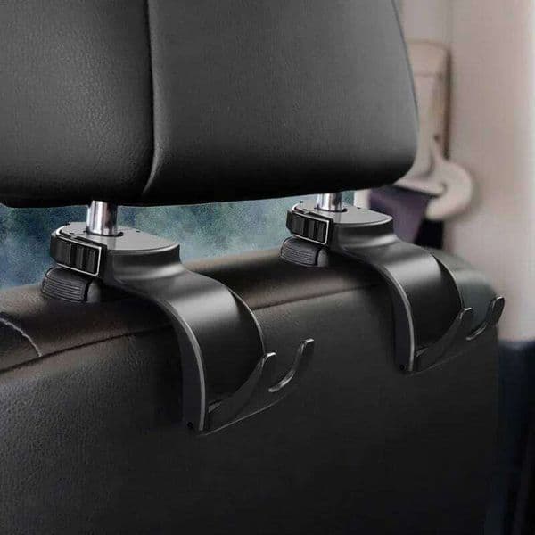 Hipacool Storage Accessories Interior Universal Car Bracket Auto Clips Front Seat Headrest Organizer Holder Hook