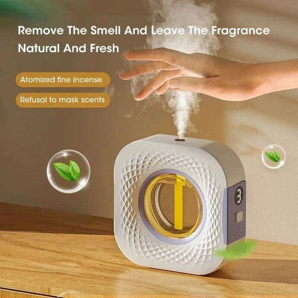 Automatic Aromatherapy Machine Portable Fragrance Sprayer Essential Diffuser Bathroom Air Deodorization Hilton Lavender Oil