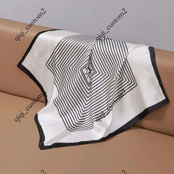 70x70cm Fashion Print Floral Scarf Headband for Women Long Handle Bag Scarves Paris Shoulder Tote Lage Ribbon Head Wraps