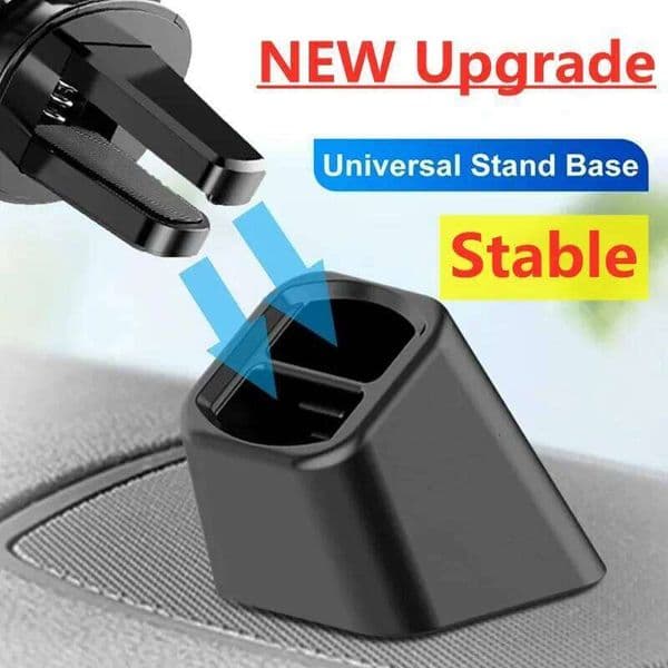 Universal Mobile Dashboard Phone Bracket Base In Holder Air Outlet Clip Cellphone GPS Stand Cradle Car Accessories