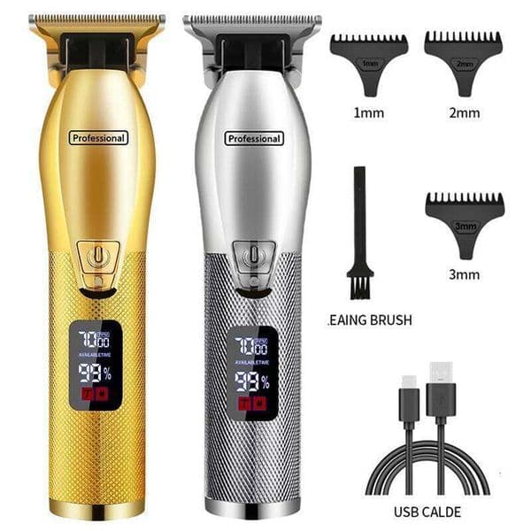 Professional T9 USB Clipper Electric for Barber Shaver Trimmer Beard 0mm Men Hair Cutting Razor Machine
