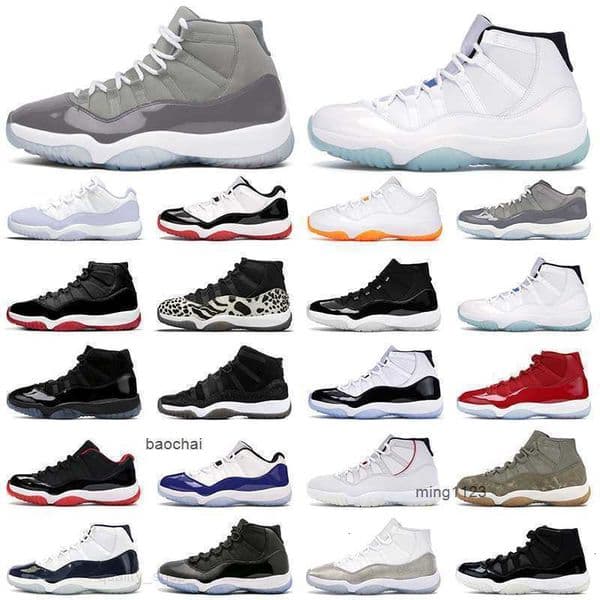 Cool Grey 11 s1s Mens Basketball Shoes 11s Jubilee Bred Cap and Gown Concord Citrus Men Womens Trainers Sports Sneakers World Cup