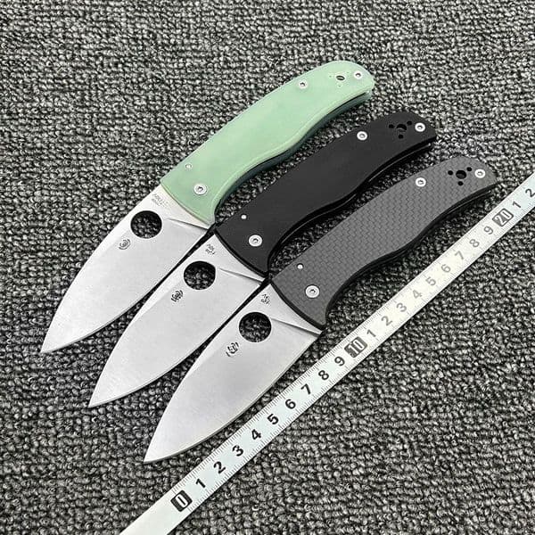 C263 bearing G10 carbon fiber handle folding knife high hardness outdoor camping wilderness survival tool
