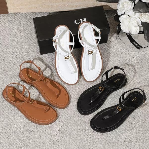 Designer Slippers sandals Lady sandal Denim Print Slide Sandals flats Retro slippers for outdoor wear 2026 summer Travel Essentials Pleated Sandals