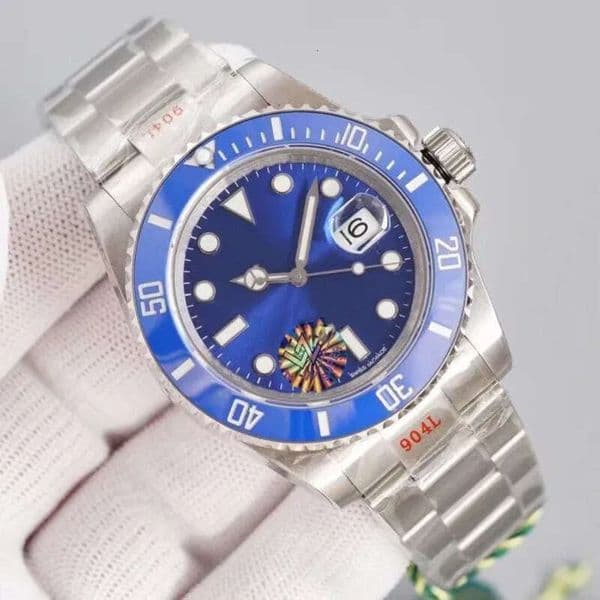 men watch Sapphire glass 41mm ST9 Glide lock automatic mechanical ceramics Green black gold luxury man watches full stainless steel waterproof Swim