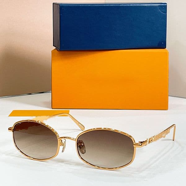 Fashion Round Sunglasses Z3171U Designer Womens Elegant Small Mirror Frame Gradient Color Eyewear 26ss Avant Garde Style