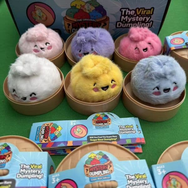 Dumpling Toy Plush Cartoon Keychain Squeeze-toy Blind Box Lala Fun Realistic Toy