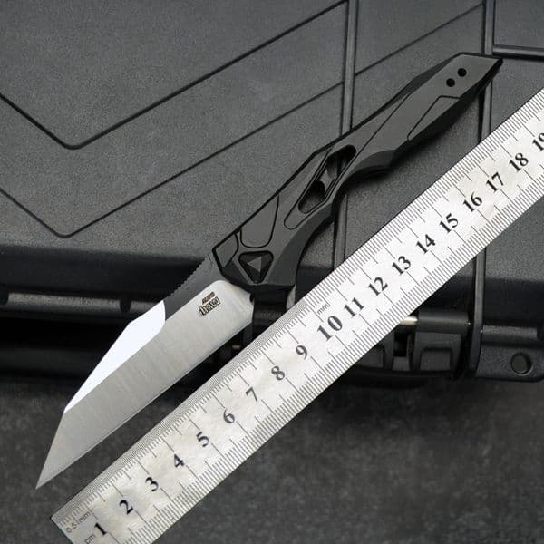 7650 High-Quality Pocket Survival Folding Knife Defensive Portable Outdoor Emergency Tool D2 Blade Aluminum Handle Hiking EDC Rescue Knife