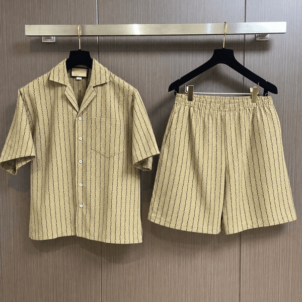 Designer brand high-quality men's shirts, classic jacquard suits, men's casual shirts, men's shorts, women's couple shirts