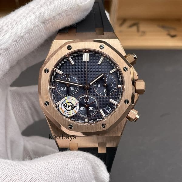 Top quality royals oak watch 26420 Cal.4401 mechanical movement super clone watches mens watch designer watch sapphire glass 904L steel 43mm 41mm with box PPWC