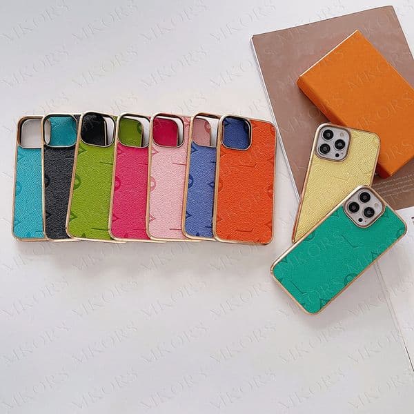 Luxury Plating TPU Emboss Leather Phone Case for iPhone 17 Pro Max Air 16 15 14 Plus 13 12 11 Designer Floral Classic Mono-gram Cover Samsung Galaxy Z Flip 7 6 5 4 Fold 3 Cover