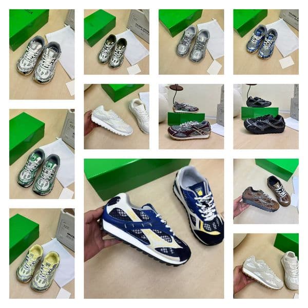 Designer Shoes Designer Orbit Running Shoes Sneaker Man Womens Luxury Trainers Leather Mesh Sneakers Nylon Fabric Sneakers Shoes