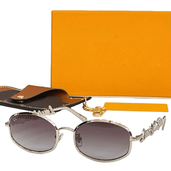 Womens Designer Sunglasses Script Metal Round Sunglasses Luxury Z3171u Daily Outfit Casual Exquisite Sunshade Eyeglasses Uv Protection Protection Z3193u dd970