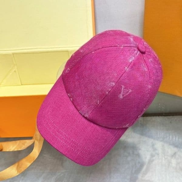 Baseball Cap Retro Monogram Jacquard Baseball Cap Adjustable Buckle Unisex Casual Fashion Sun Hat for Women Men Street Style