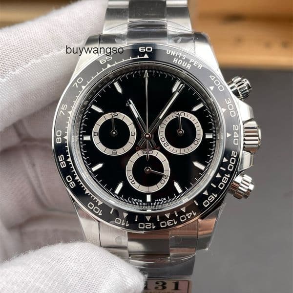 Top quality dayton watch day tona mens watch super clone watches 4131 mechanical movement designer watch sapphire glass 904L steel 40mm with box ILCL