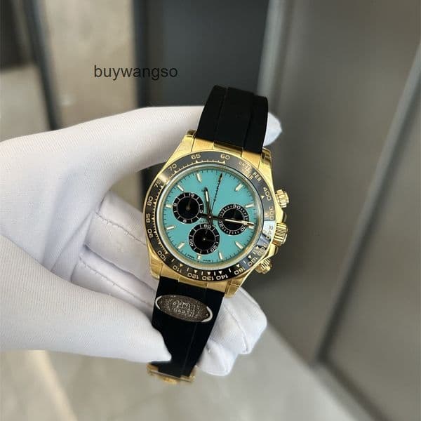 Top quality dayton watch day tona mens watch super clone watches 4131 mechanical movement designer watch sapphire glass 904L steel 40mm with box GO09