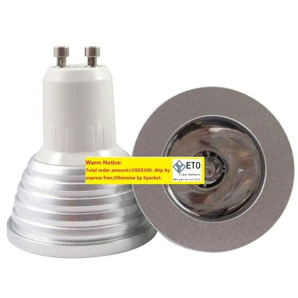 RGB 5W Spotlights E27 GU10 GU5.3 MR16 Dimmable LED Bulb Lamp Colorful Atmosphere Lights With Remote Controller CE RoHS Certificate Approved 986 LL tax Duty Free HJ