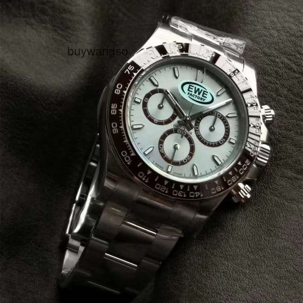Top quality dayton watch day tona mens watch super clone watches 4131 mechanical movement designer watch sapphire glass 904L steel 40mm with box 7QA5