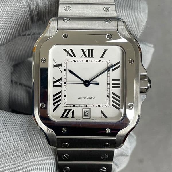 Top quality santo watch mens watch watches super clone watches 1847MC mechanical movement designer watch sapphire glass 39.8mm with box PHP0