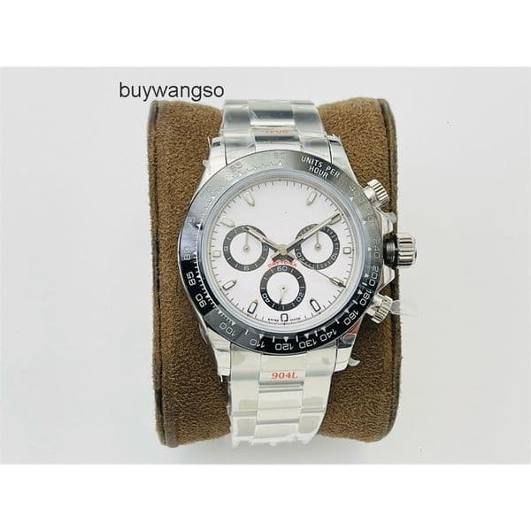 Top quality dayton watch day tona mens watch super clone watches 4131 mechanical movement designer watch sapphire glass 904L steel 40mm with box F7J6