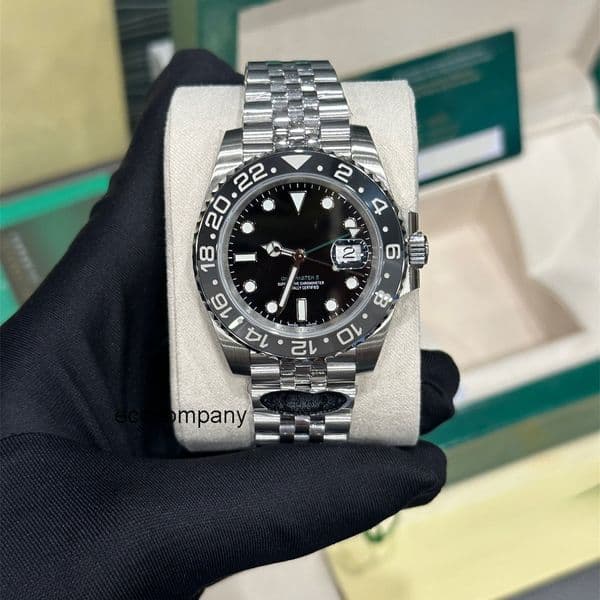 Top quality gmt watch mens watch 3285 mechanical movement super clone watches designer watch sapphire glass 904L steel 40mm with box DRSC