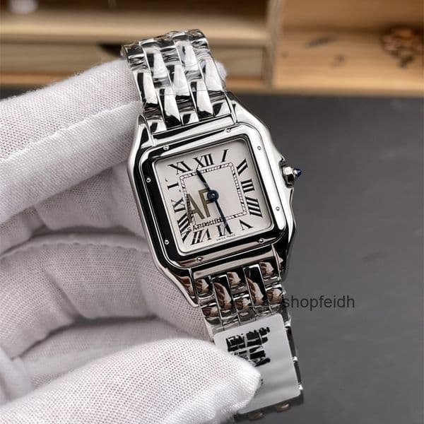 Top quality panthere watch womens mens watch super clone watches swiss quartz movement designer watch sapphire glass 22mm 27mm with box UTGH