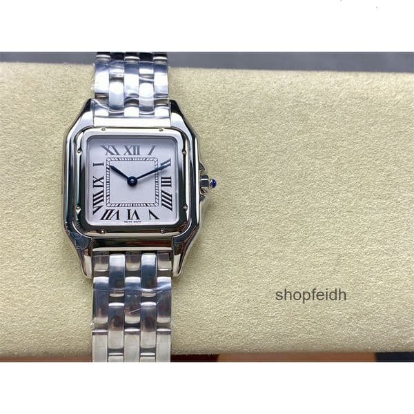 Top quality panthere watch womens mens watch super clone watches swiss quartz movement designer watch sapphire glass 22mm 27mm with box UFOQ
