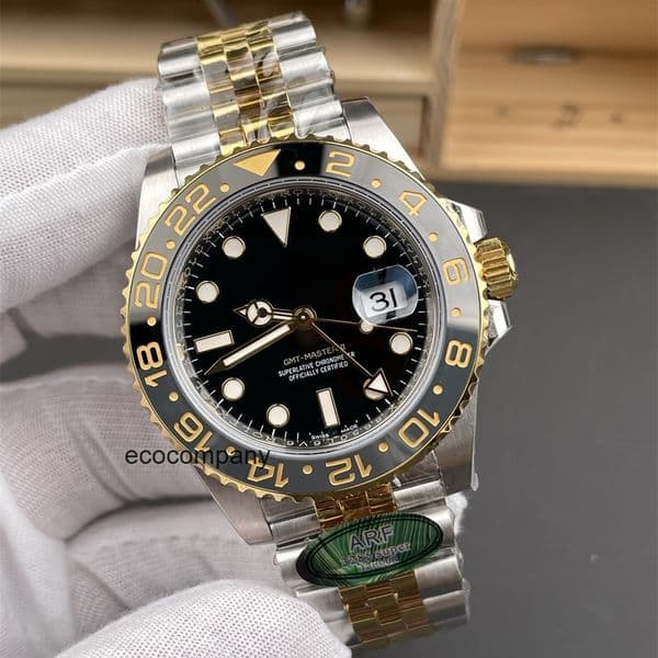 Top quality gmt watch mens watch 3285 mechanical movement super clone watches designer watch sapphire glass 904L steel 40mm with box G6QH