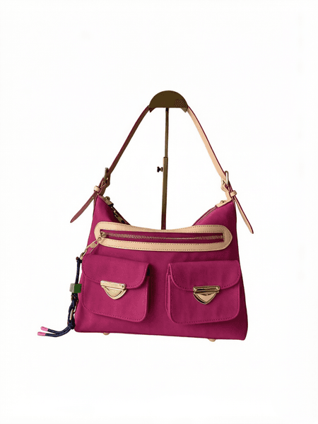 Designer Bag Classic Blue Rose Denim Shoulder Bag Luxury Women's Handbag Wallet Tote Bag