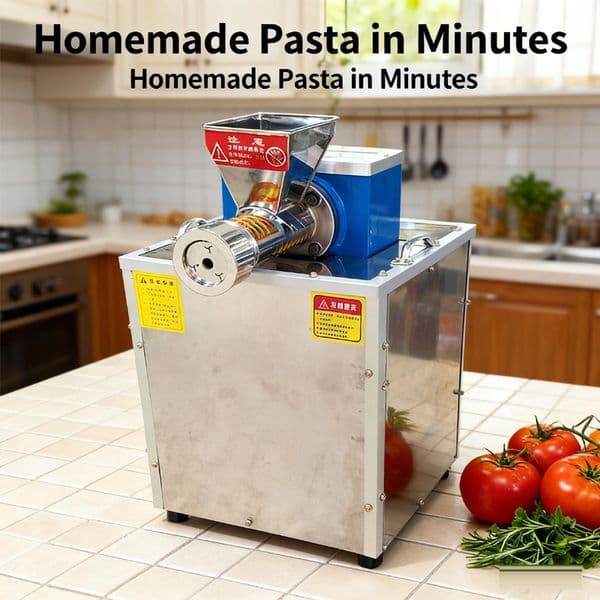 Hot Sale Multifunctional Commercial Small Snack Making Machine Noodle Extruder Hollow Pasta Machine Spaghetti Pasta Machine