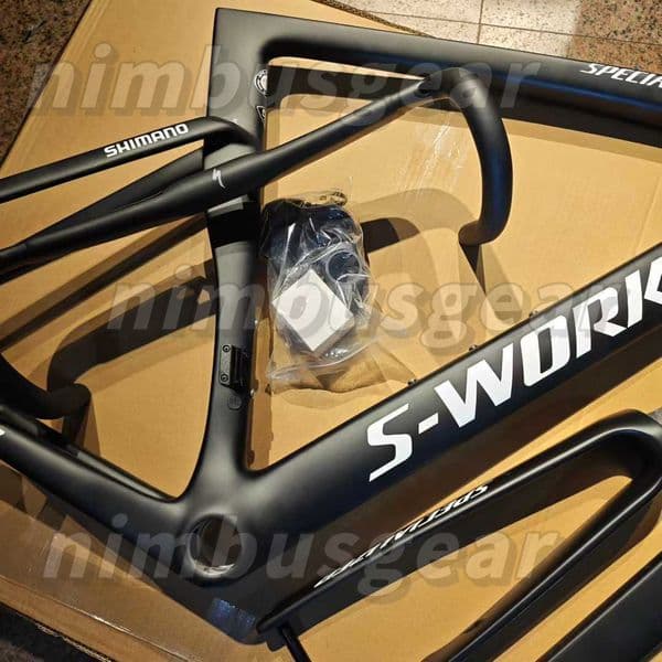 Bikes Frame set New Road Bicycle Frame SL7 Bike Frame With Handlebar reproduction DPD DHL real photo and more style contact seller hei-tech
