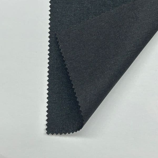 High Quality Black Silver Thread Dragon Fabric Ideal for Jackets & Accessories HY009