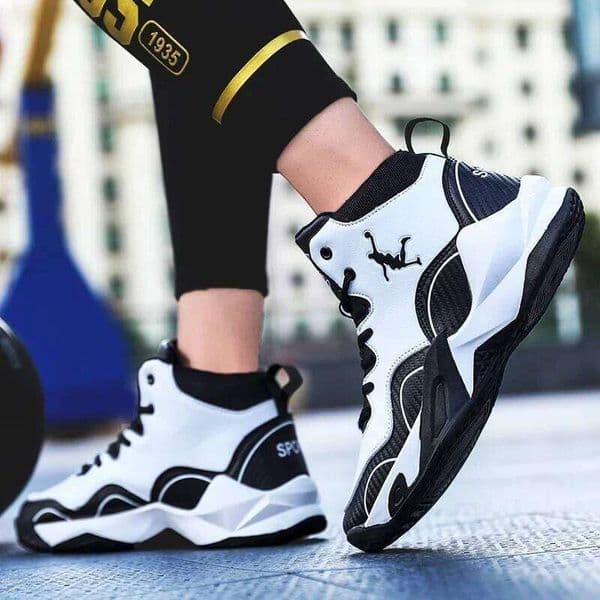 Kids Boy Breathable Woman Training Sneakers Zapatillas Men's High Top Basketball Shoes Outdoor 2025