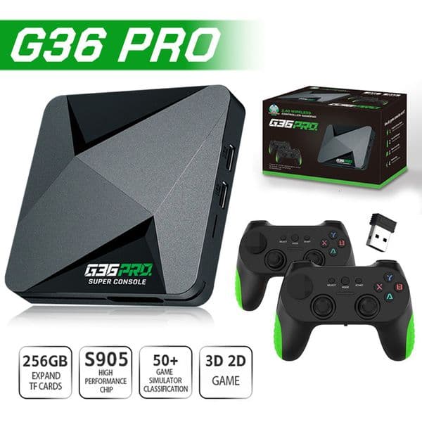 G36 PRO gaming console TV set-top box 4K dual system wireless G11pro home gaming console