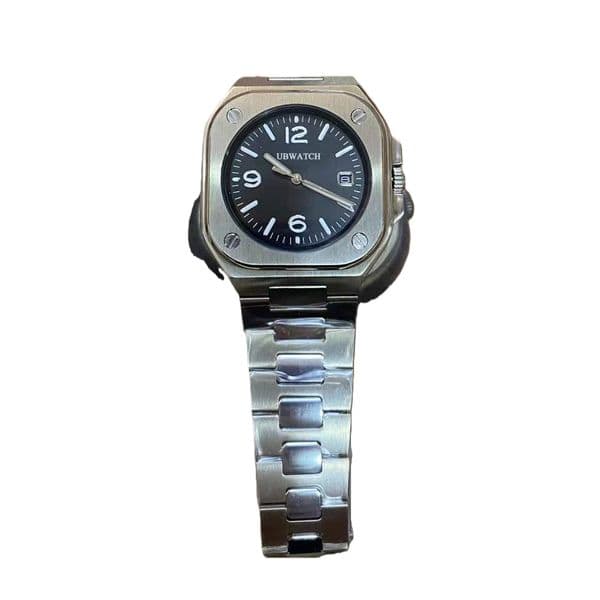 Elegant Timepiece: BR 05 Manual Wind Analog Wristwatch by Male Dapper lNSTRUMENTS Mens watches Stainless steel