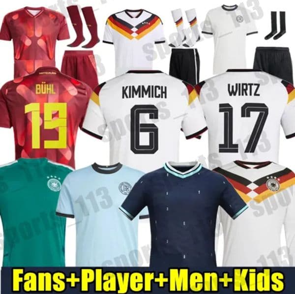 125 Year 2025 26 GermanyS soccer jerseys FULLKRUG HUMMELS KROOS GNABRY WERNER DRAXLER REUS MULLER GOTZE Fans Player football jersey GK