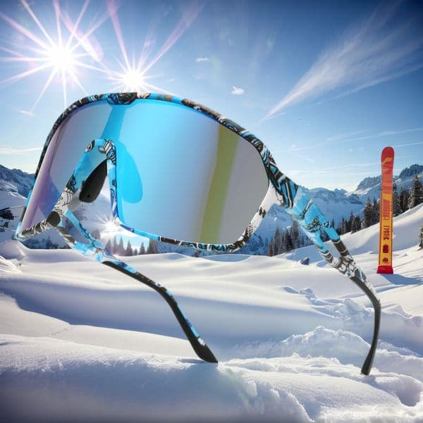 Cycling Goggles Glasses Sun Women Sports UV Protection Mountaineering Skiing Outdoor Windproof Sunglasses Men Bicycle