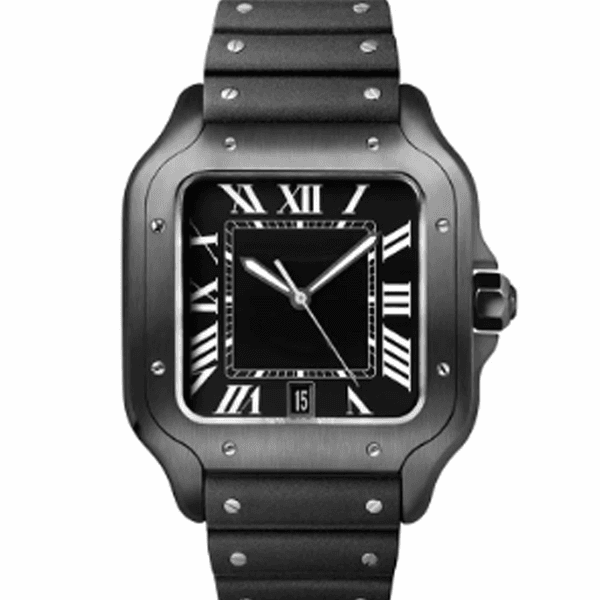 Designer versatile men's watch 40mm case automatic mechanical movement high-clarity sapphire dial sturdy stainless steel strap ideal gift choice